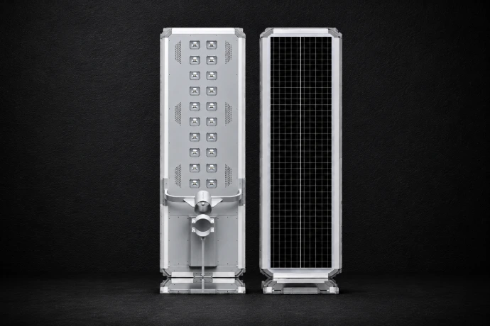 Luminaria solar led