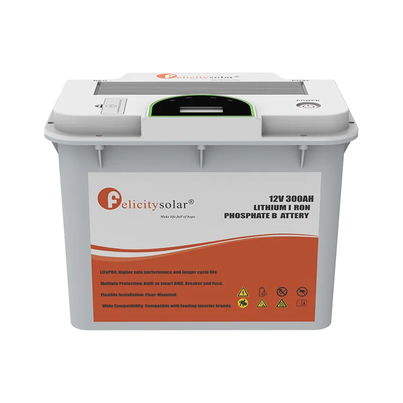 [FLA12280-EU] Batería de Litio FelicitySolar 12v (12.8v) 280ah. 3.58kwh, bms integrado, DOD 80-95%