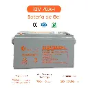 Batería Solar (Solar battery) 70Ah 12V solar GEL battery,10hr-rate to 1.8v per cell 260*169*210mm Marca Felicity Solar