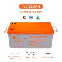 Solar battery (Bateria Solar) 250Ah 12V solar GEL battery,10hr-rate to 1.8v per cell 520*268*220mm Marca Felicity Solar