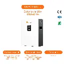 Batería De Litio Solar LiFePO4 5Kwh 100AH, 48V, Lithium Power Battery With BMS 6000 Times Deep Cycle At 81%DOD. Battery Cells From CABL 