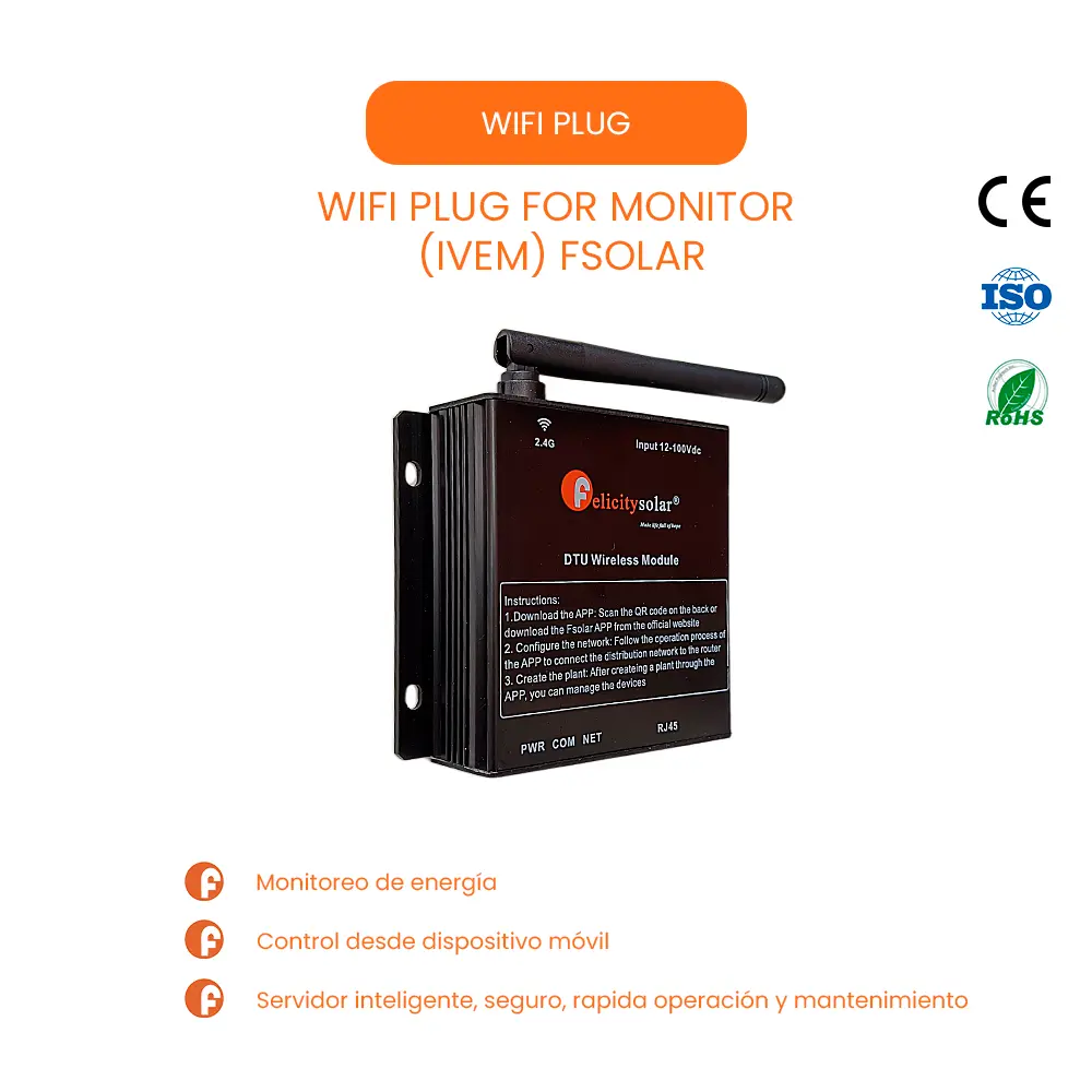 [WIFI] Wifi Plug / WIFI PLUG For Momitor (IVEM) Felicity Solar